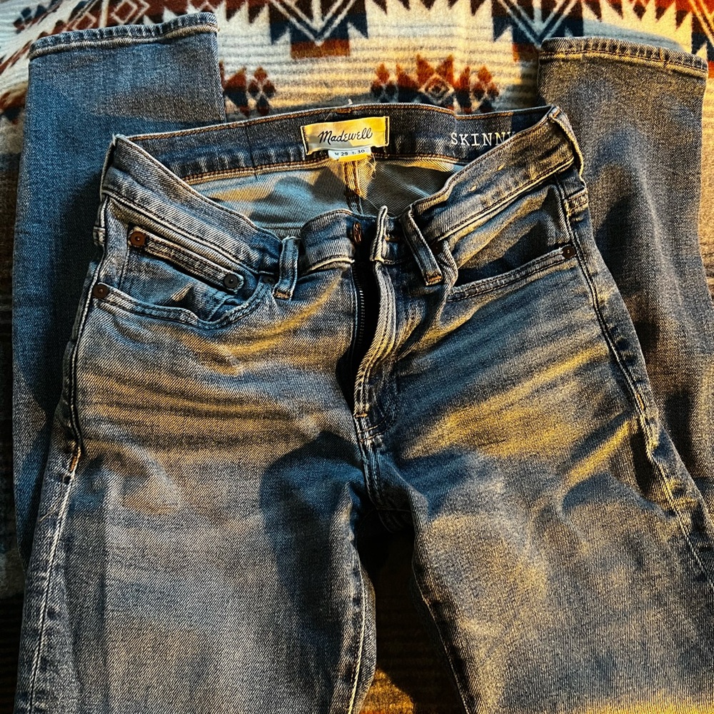 Light Denim Madewell Skinny Jean